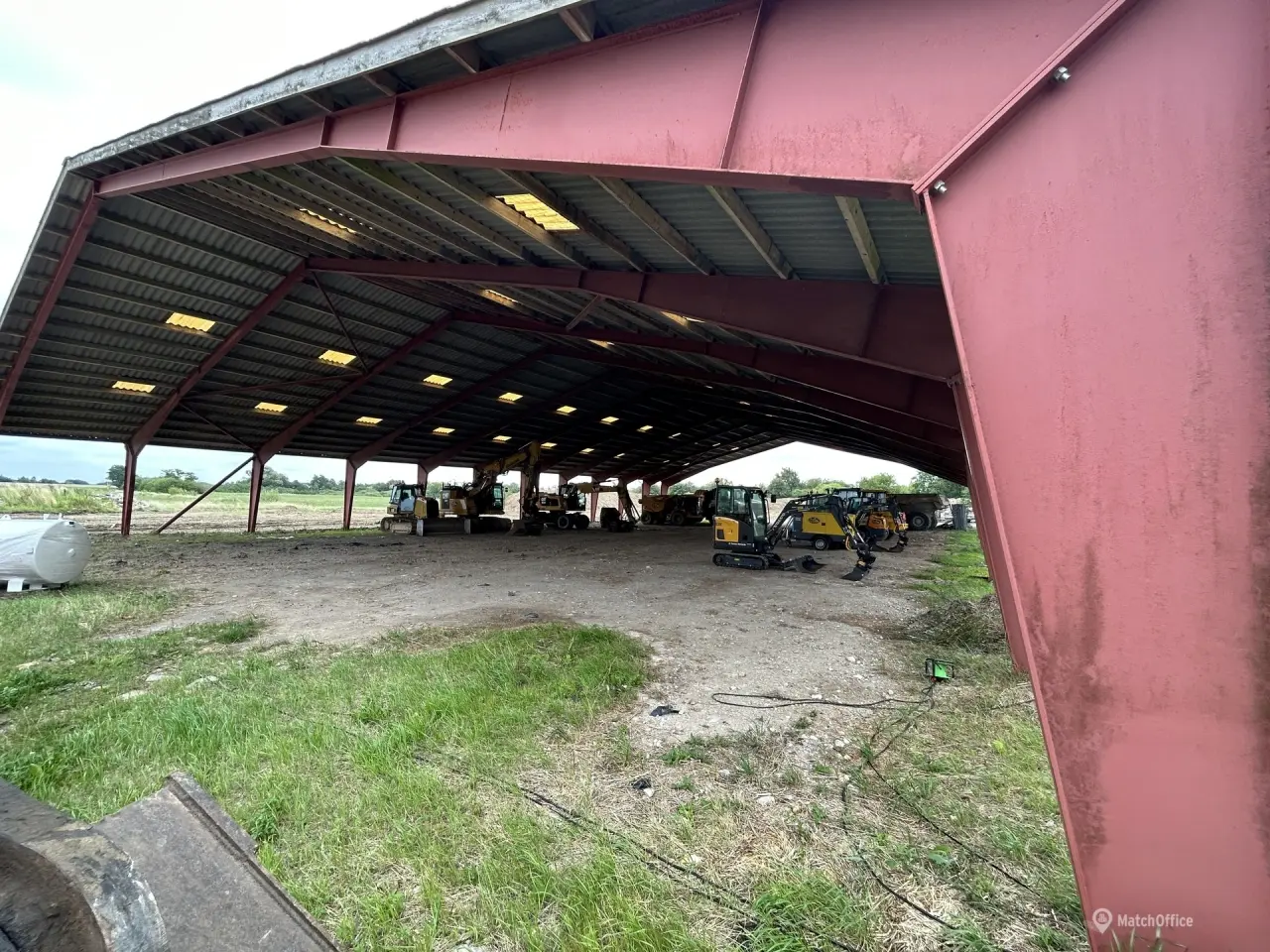 Billede 4 - 1600m2 hal uden sider udlejes