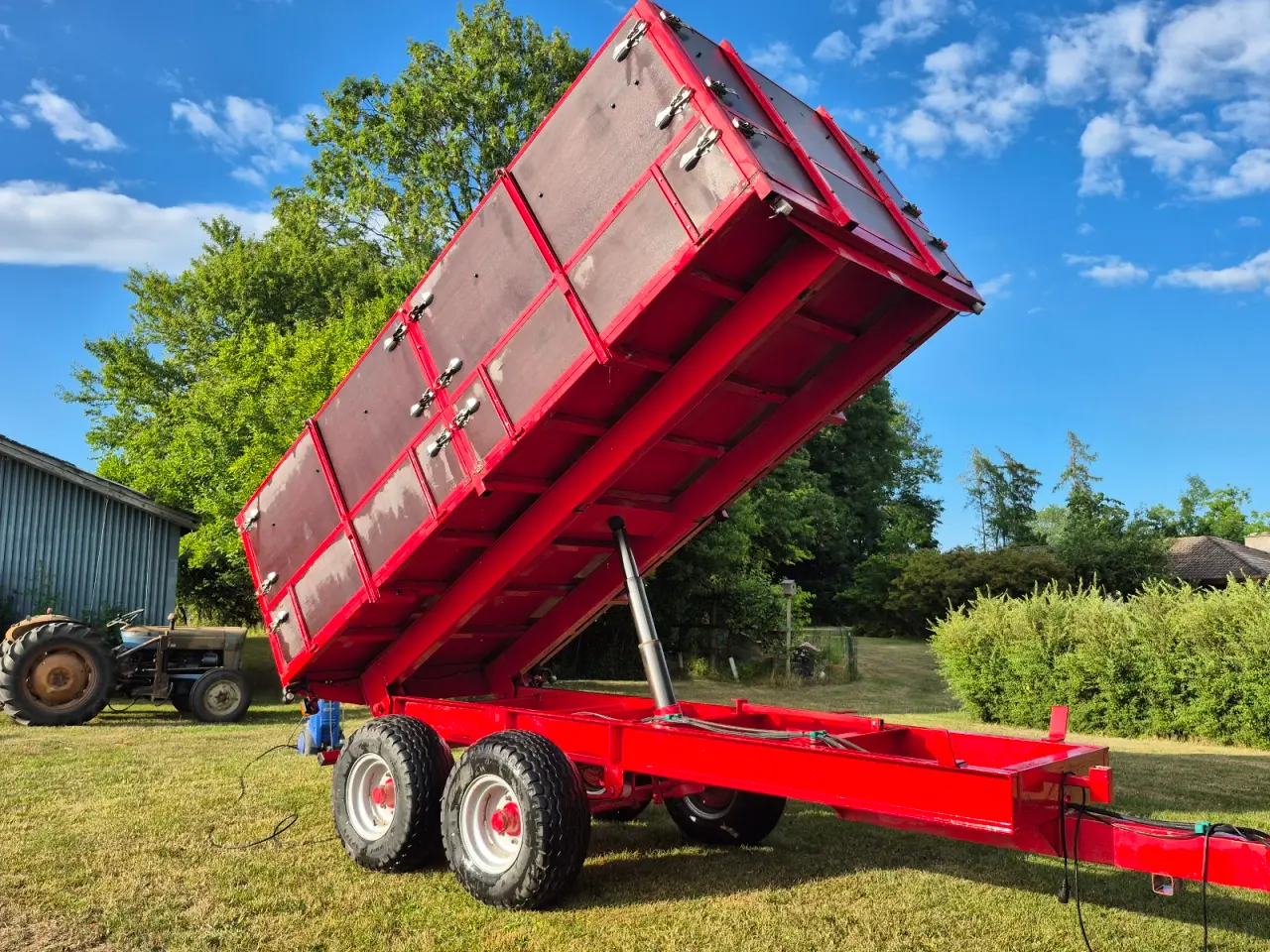 Billede 1 - Tipvogn med hydrauliske bremser