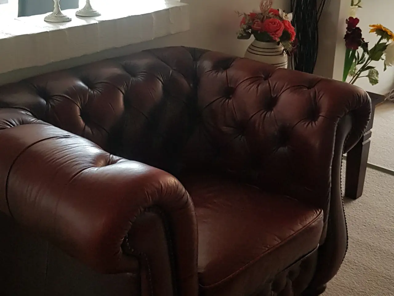 Billede 2 - Single sofa Chester field