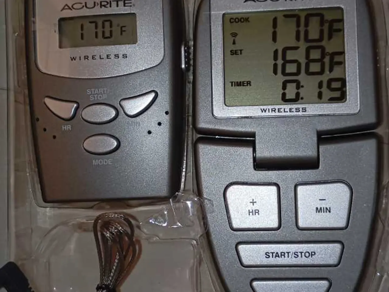 Billede 1 - Stegetermometer elektronisk. Trådløs. Ny