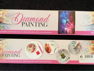 Diamond painting ulve