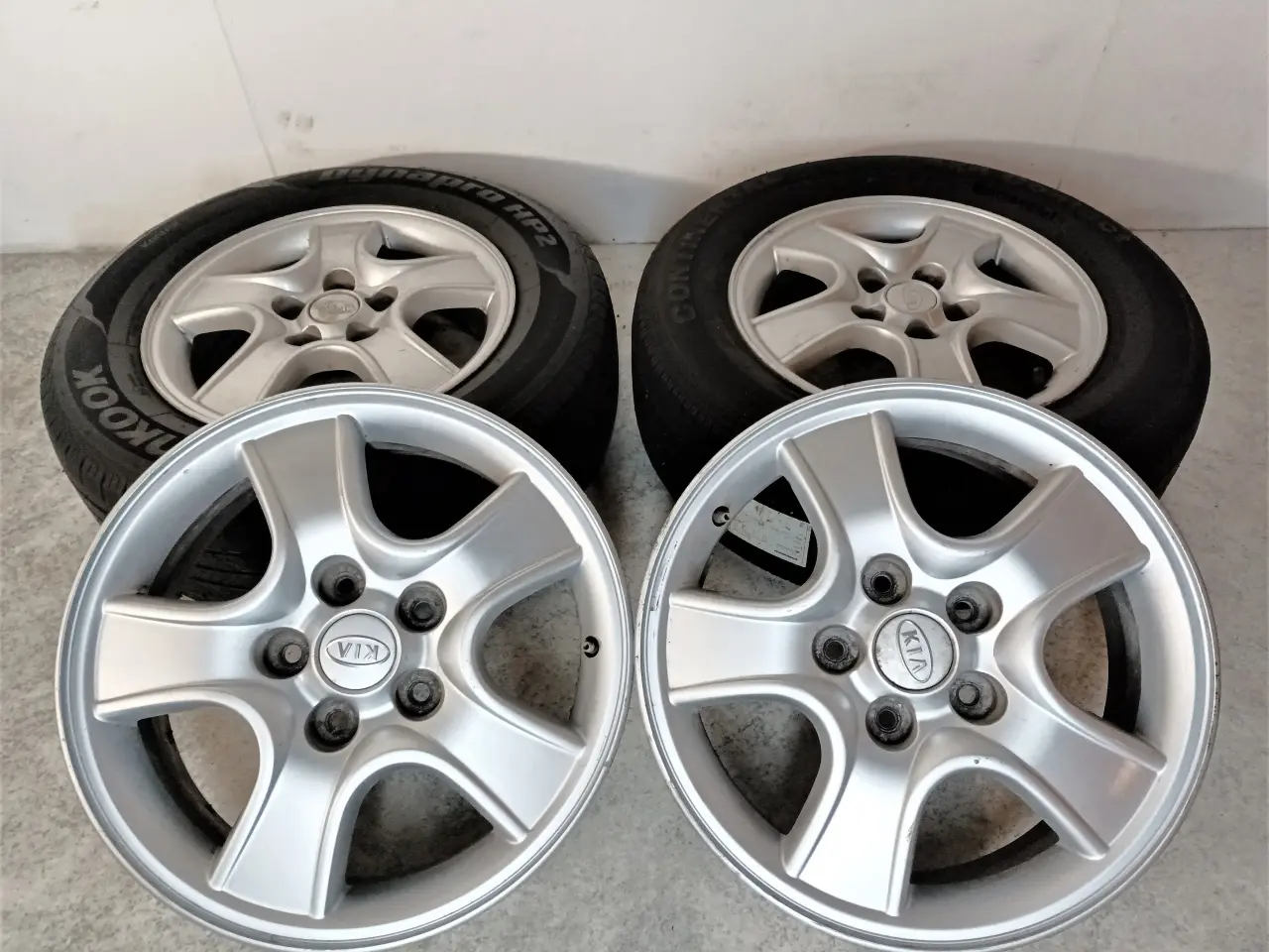 Billede 3 - 5x114,3 16" ET43 KIA fælge
