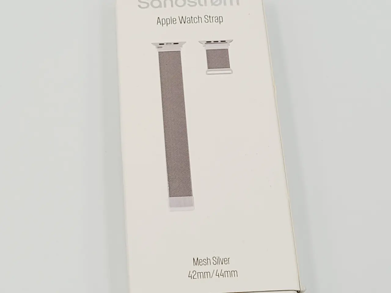 Billede 2 - ⭐️· ⌚️ Sandstrøm Apple Watch Rem - Mesh Sølv