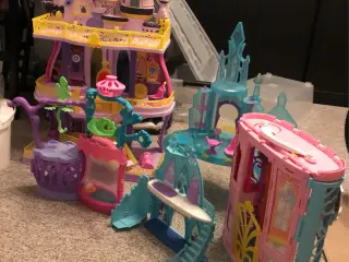 5 slotte/huse til Barbie, Frost & My Little Pony