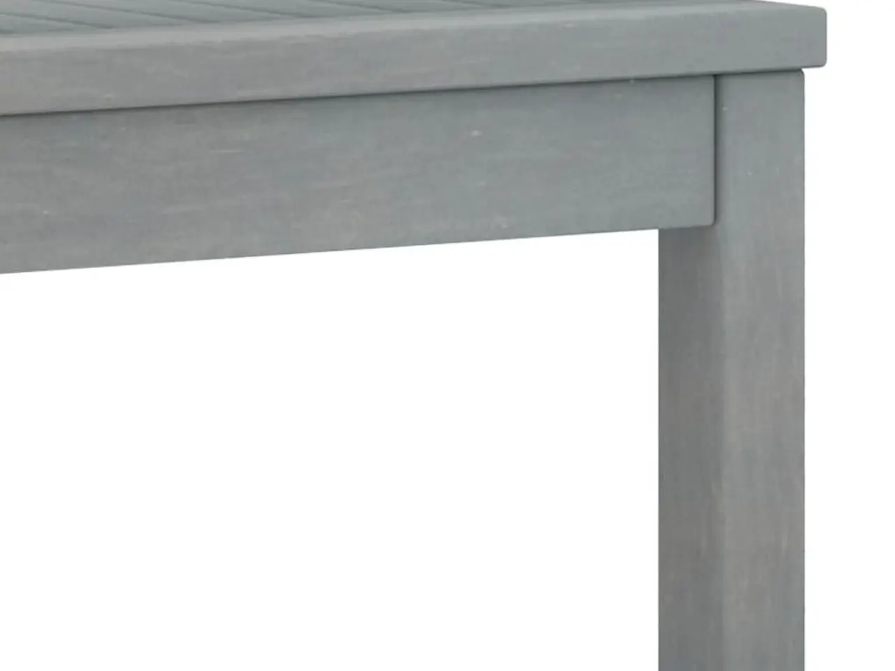 Billede 5 - Sofabord til haven 100 × 50 × 33 cm - massivt akacietræ, grå
