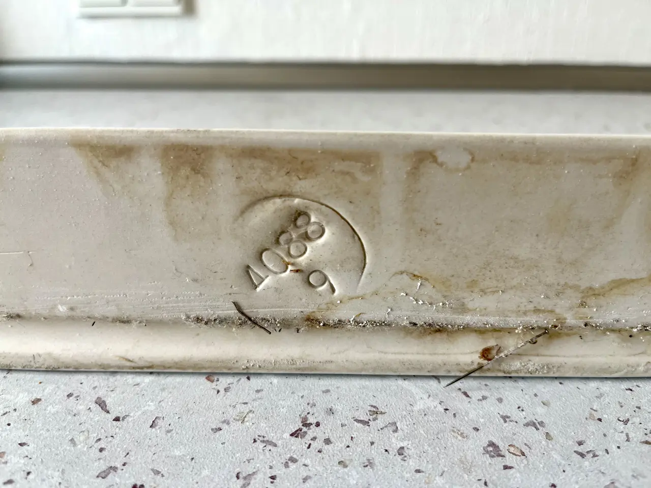 Billede 6 - Retro porcelænshylde og lampe