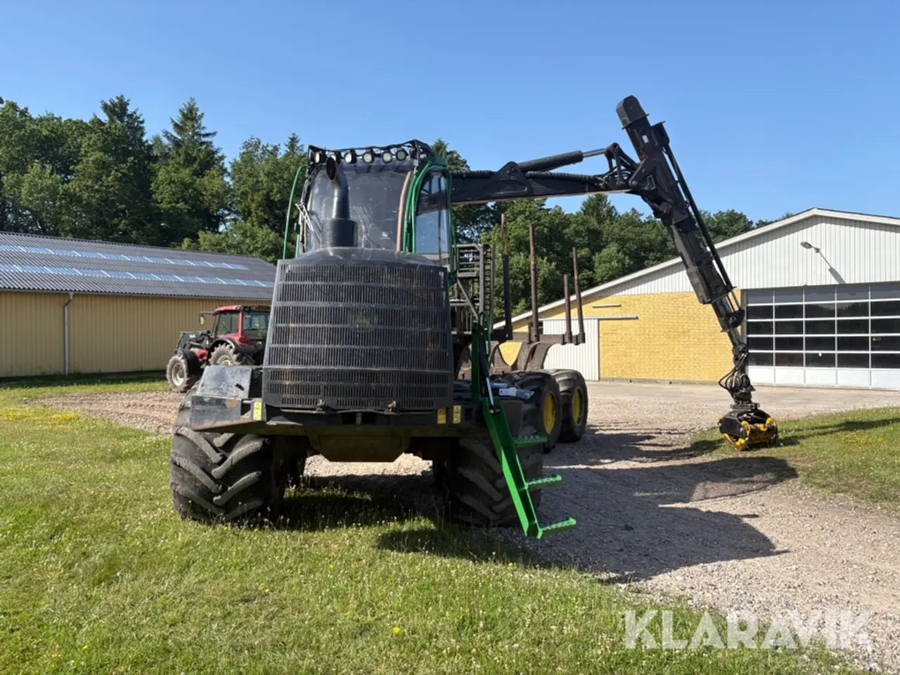 Billede 2 - Udkører John Deere 1510G med hurtigskifte