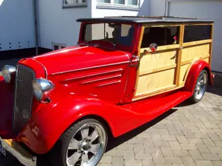 Sjælden Chevy Woodie 1934
