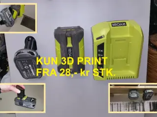 Ryobi - holdere - beslag - 3d print