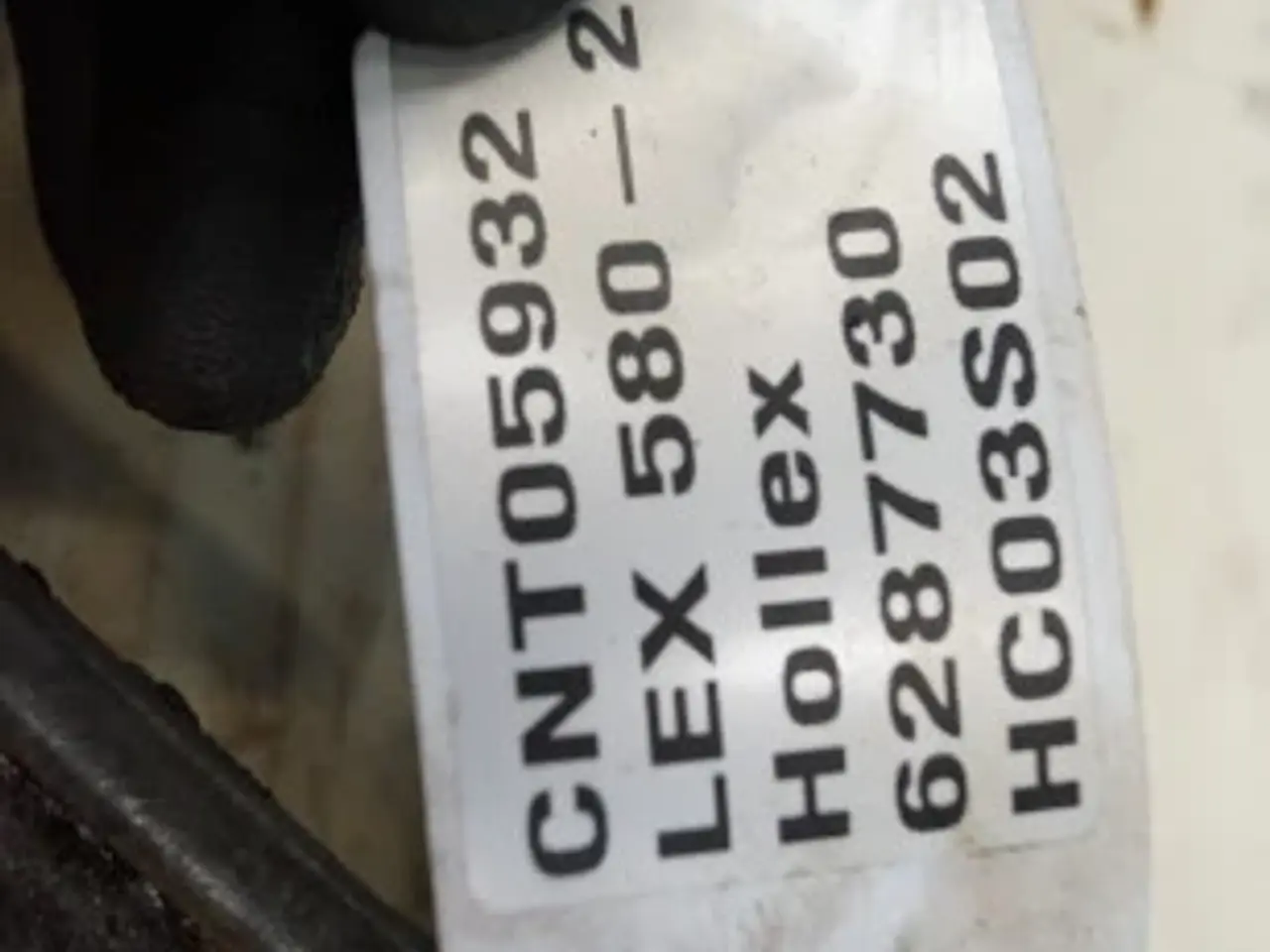Billede 7 - Claas Lexion 580 Støtteleje 6287730