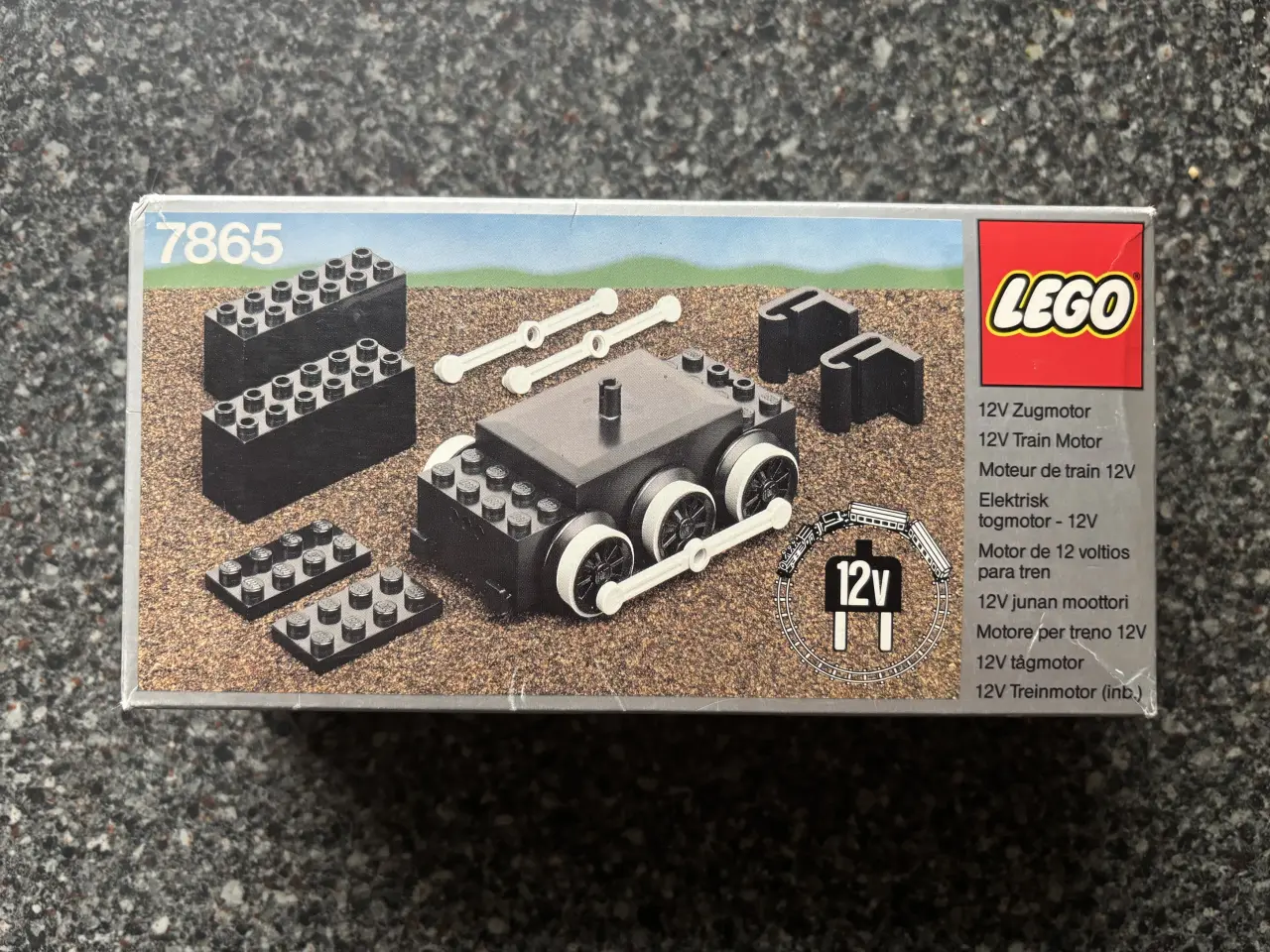 Billede 1 - 7865. LEGO togsæt 12 V motor.