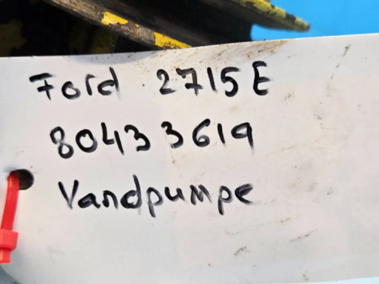 Billede 17 - Ford 2715E Vandpumpe 80433619