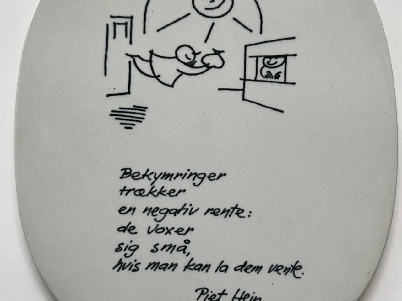 Billede 2 - Piet Hein Platter, Royal Copenhagen