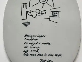 Piet Hein Platter, Royal Copenhagen