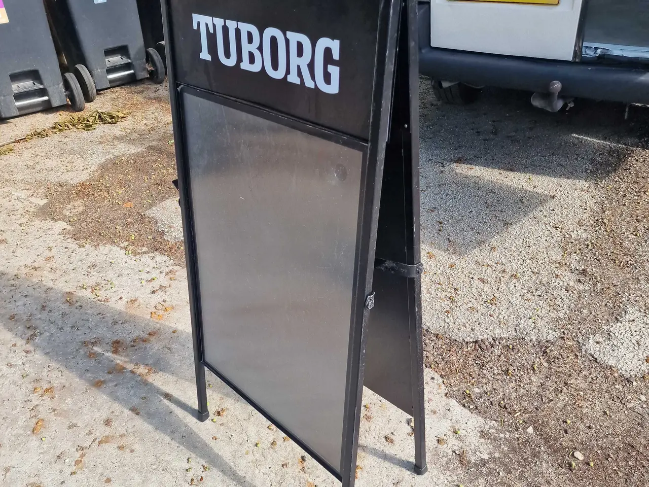 Billede 1 - TUBORG: salgsstanderskilt