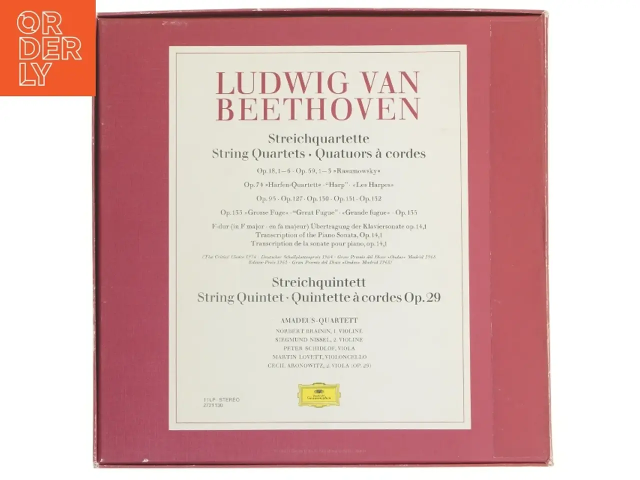 Billede 2 - Beethoven Edition LP Box Set