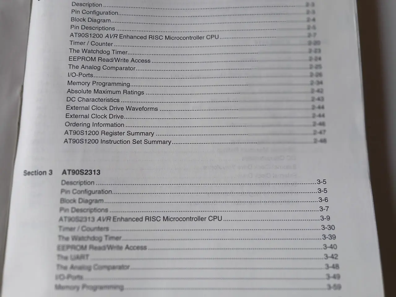Billede 2 - Enhanced Risc Microcontroller Data Book