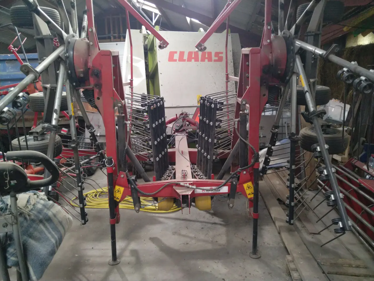 Billede 5 - Kongskilde R-665 DS Rive lift ophængt.