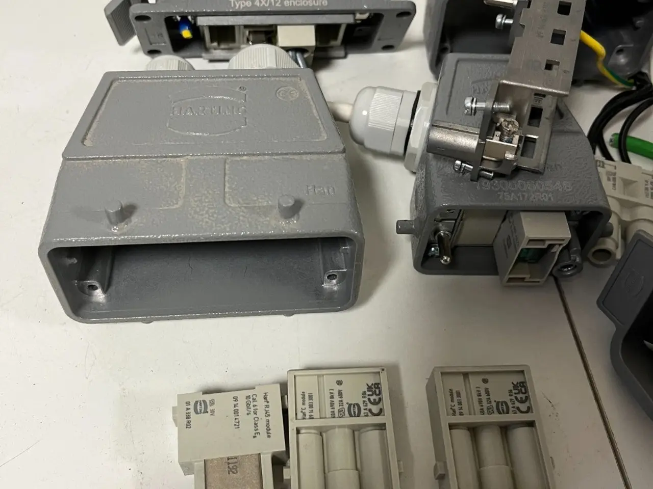 Billede 3 - Harting Han Heavy Duty stik parti Enclosures kabel