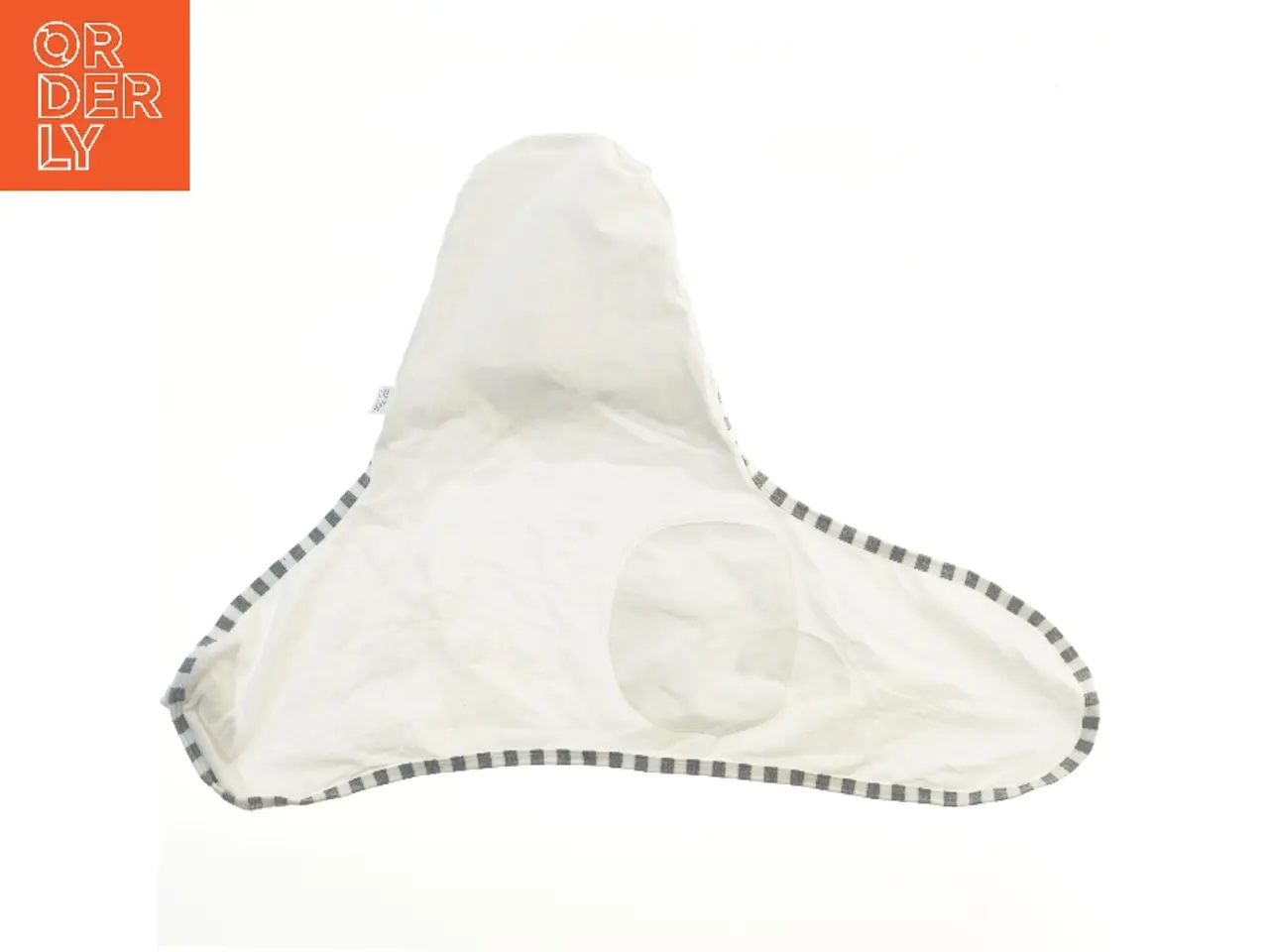 Billede 2 - Hvidt baby svøb (str. 50x73 cm)