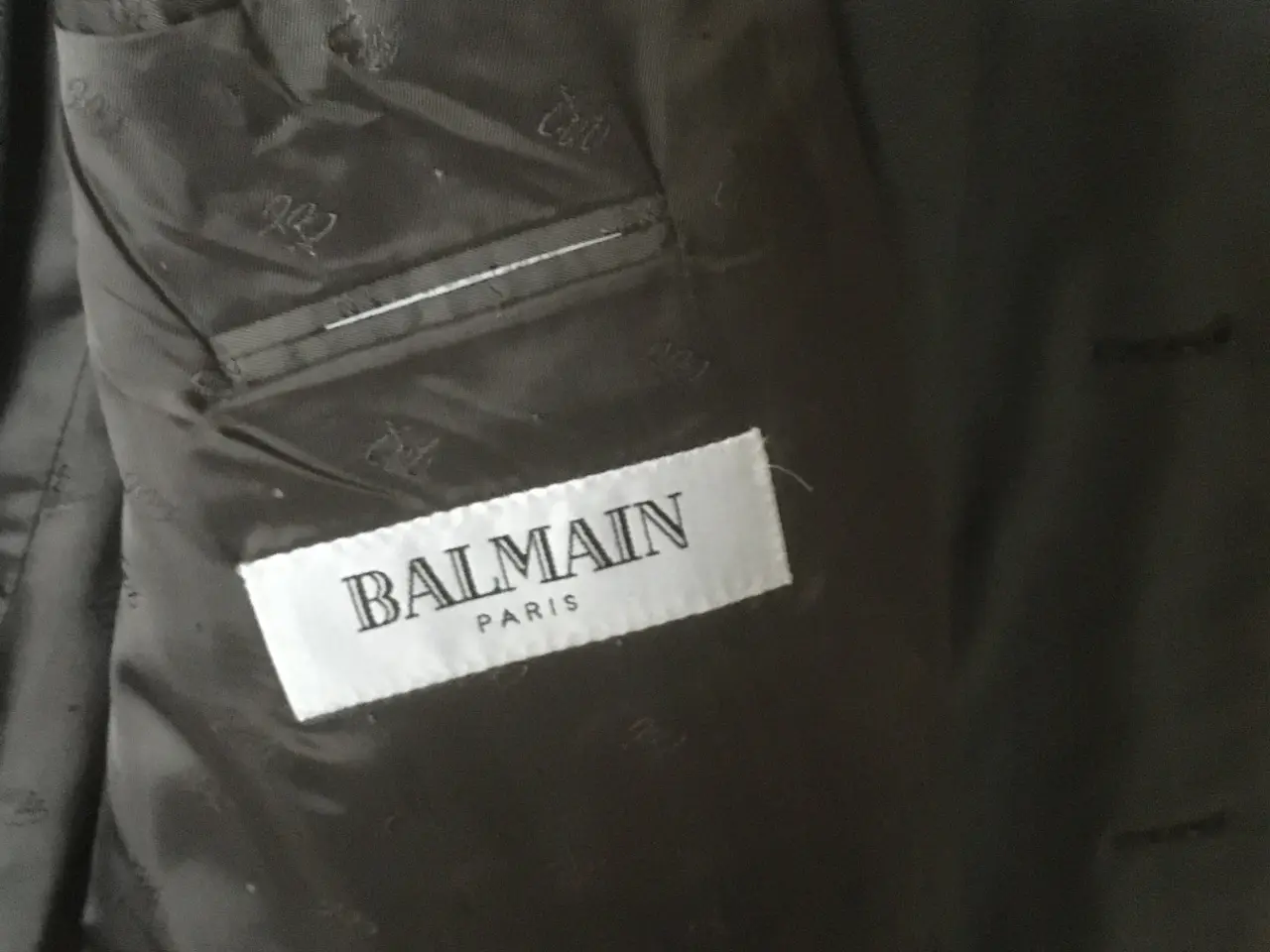 Billede 3 - “Pierre Balmain” flot grå uld habit 
