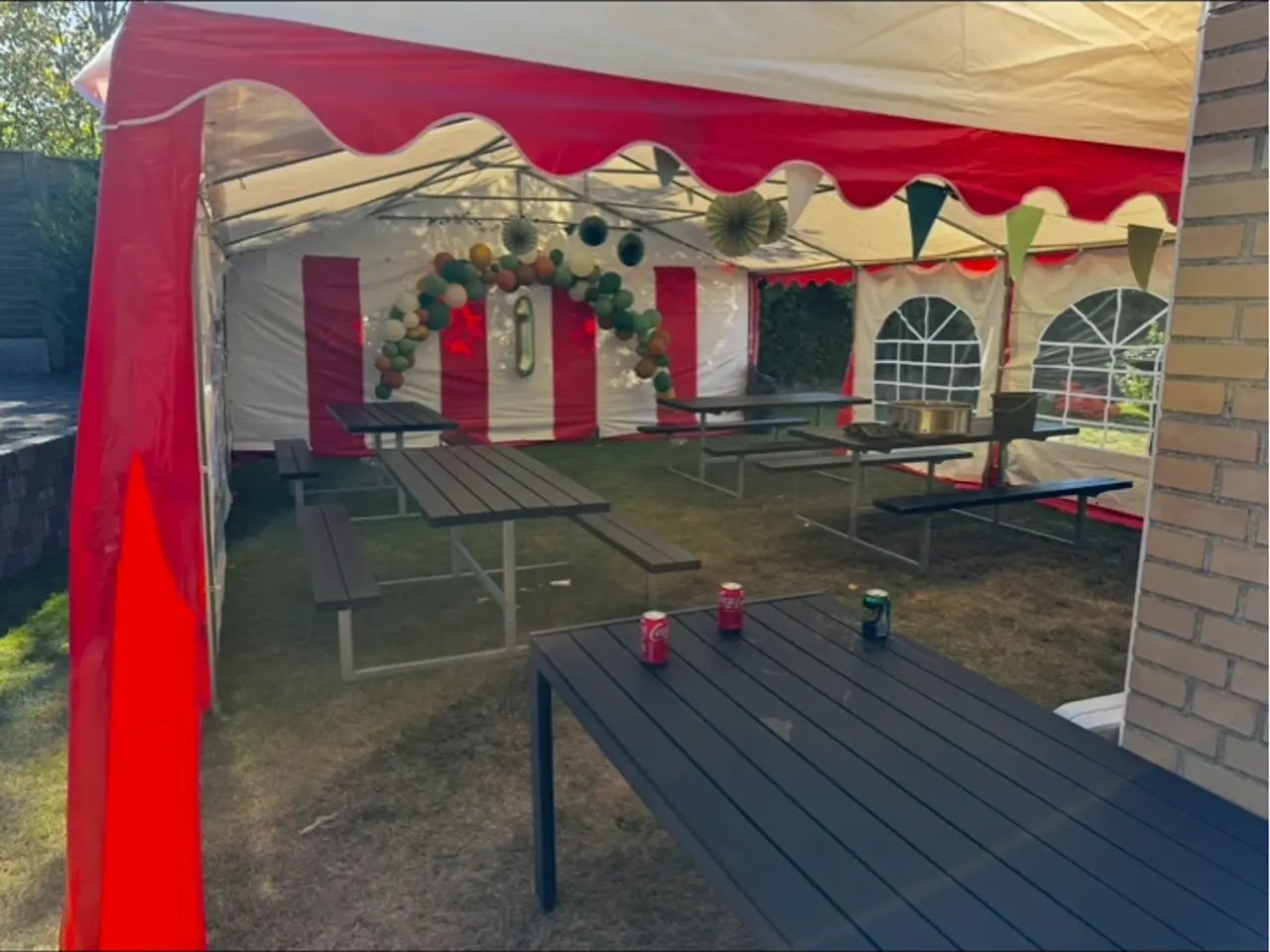 Billede 13 - Festtelt 5x10 m inkl. opsætning – kun 3.499 kr.