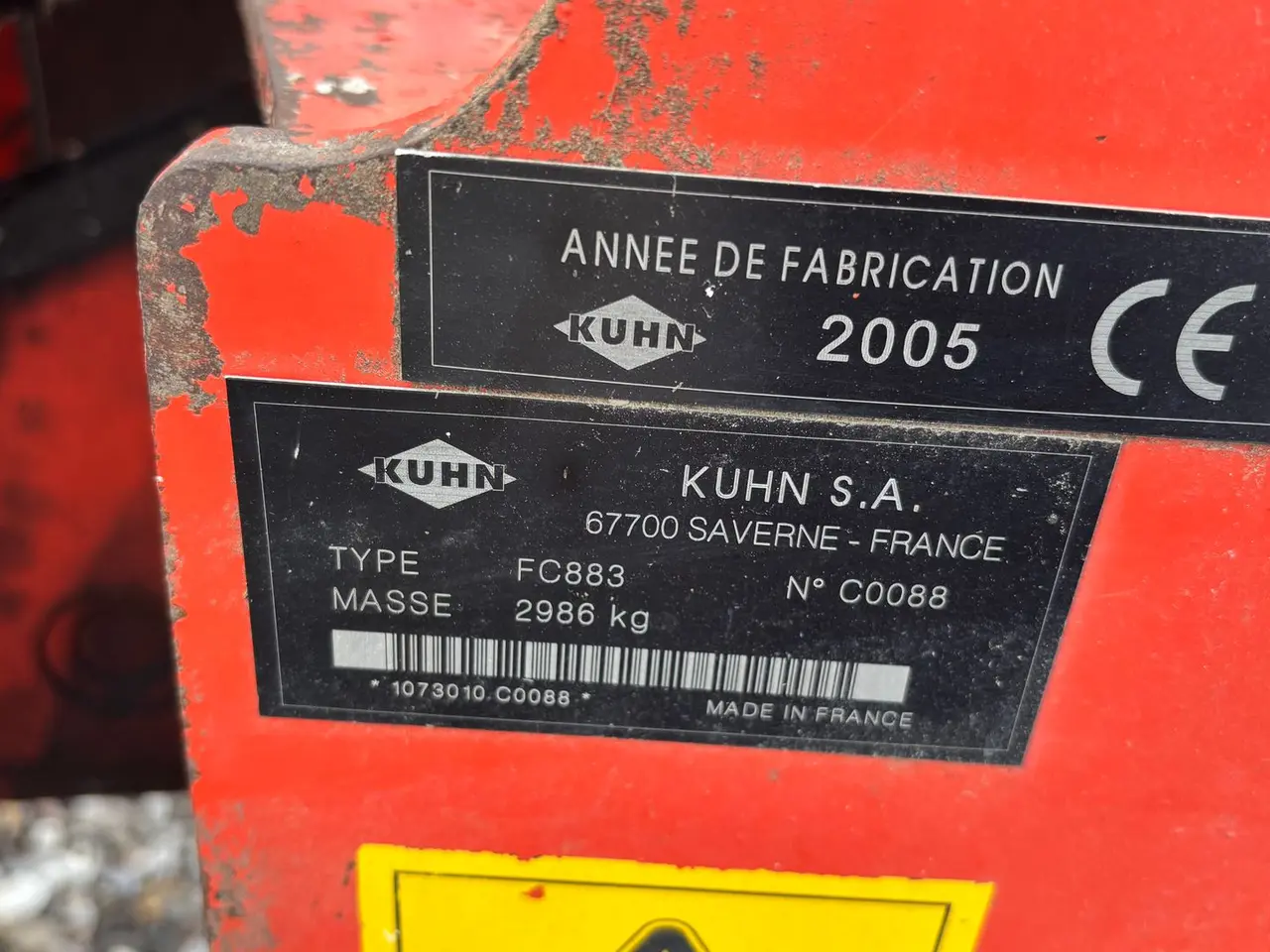 Billede 5 - Kuhn FC883 / FC313 F