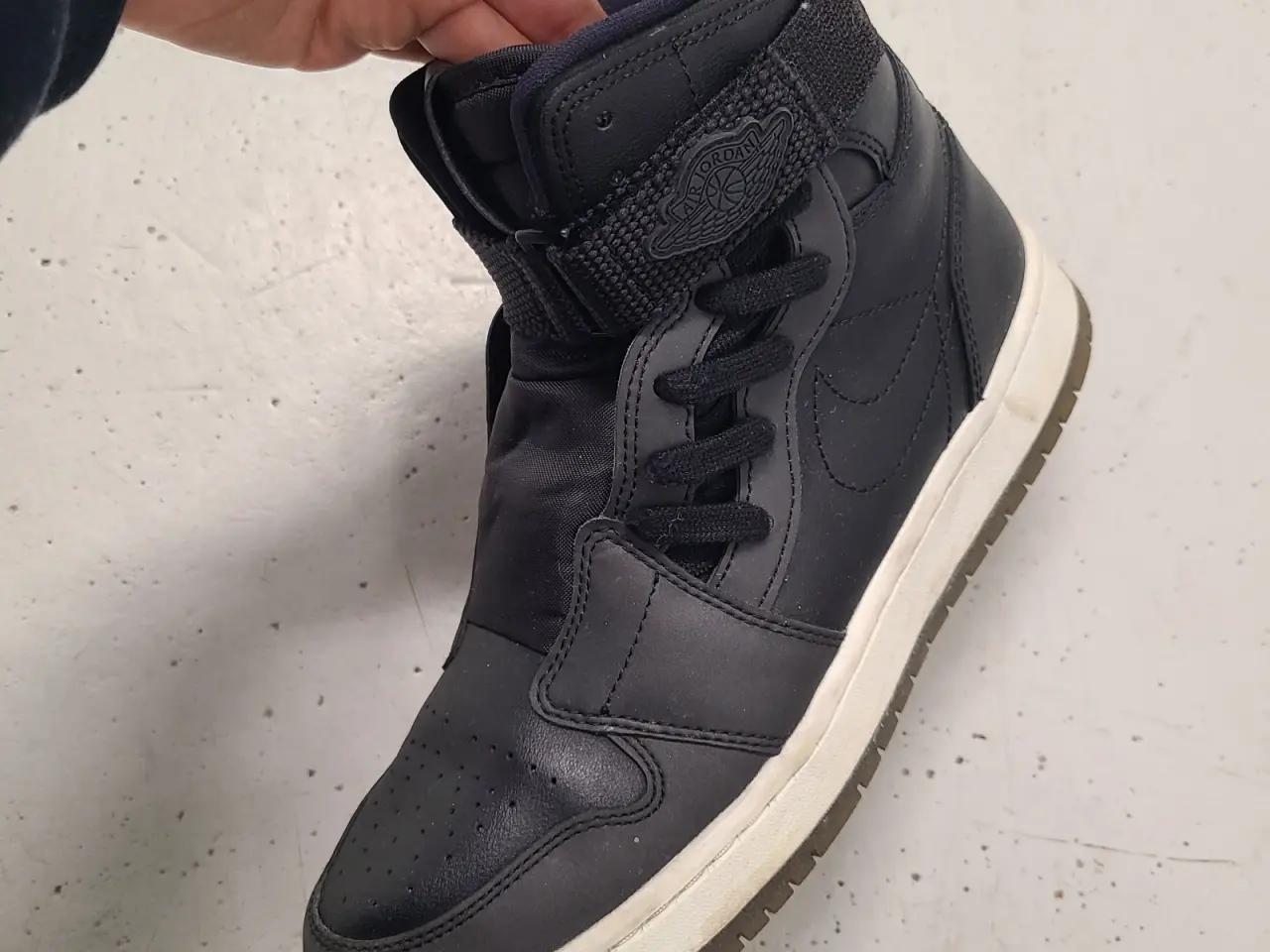 Billede 4 - Nike Air Jordan sorte high-top sneakers