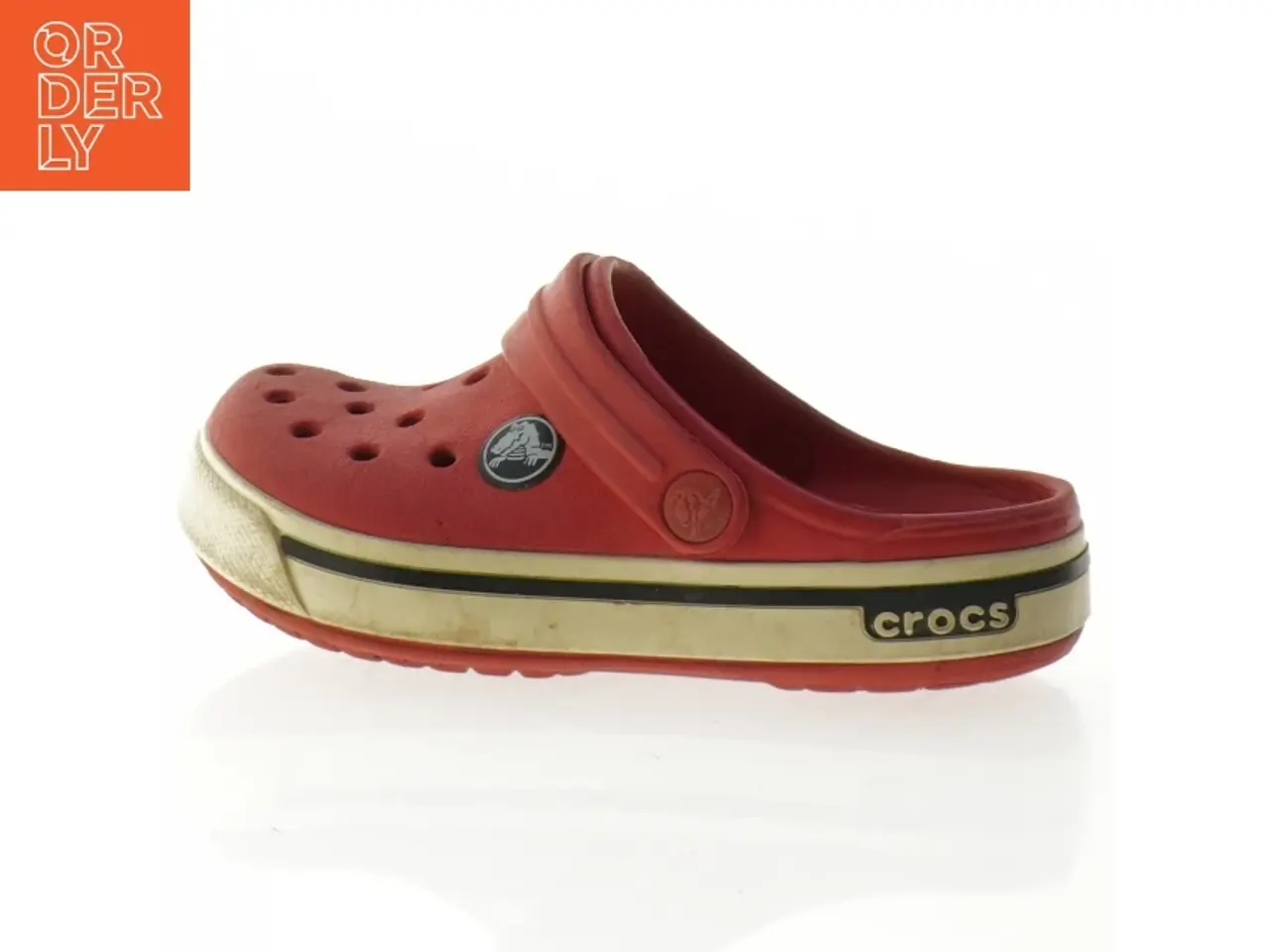 Billede 1 - Røde gummisko fra Crocs (str. 8 til 9)