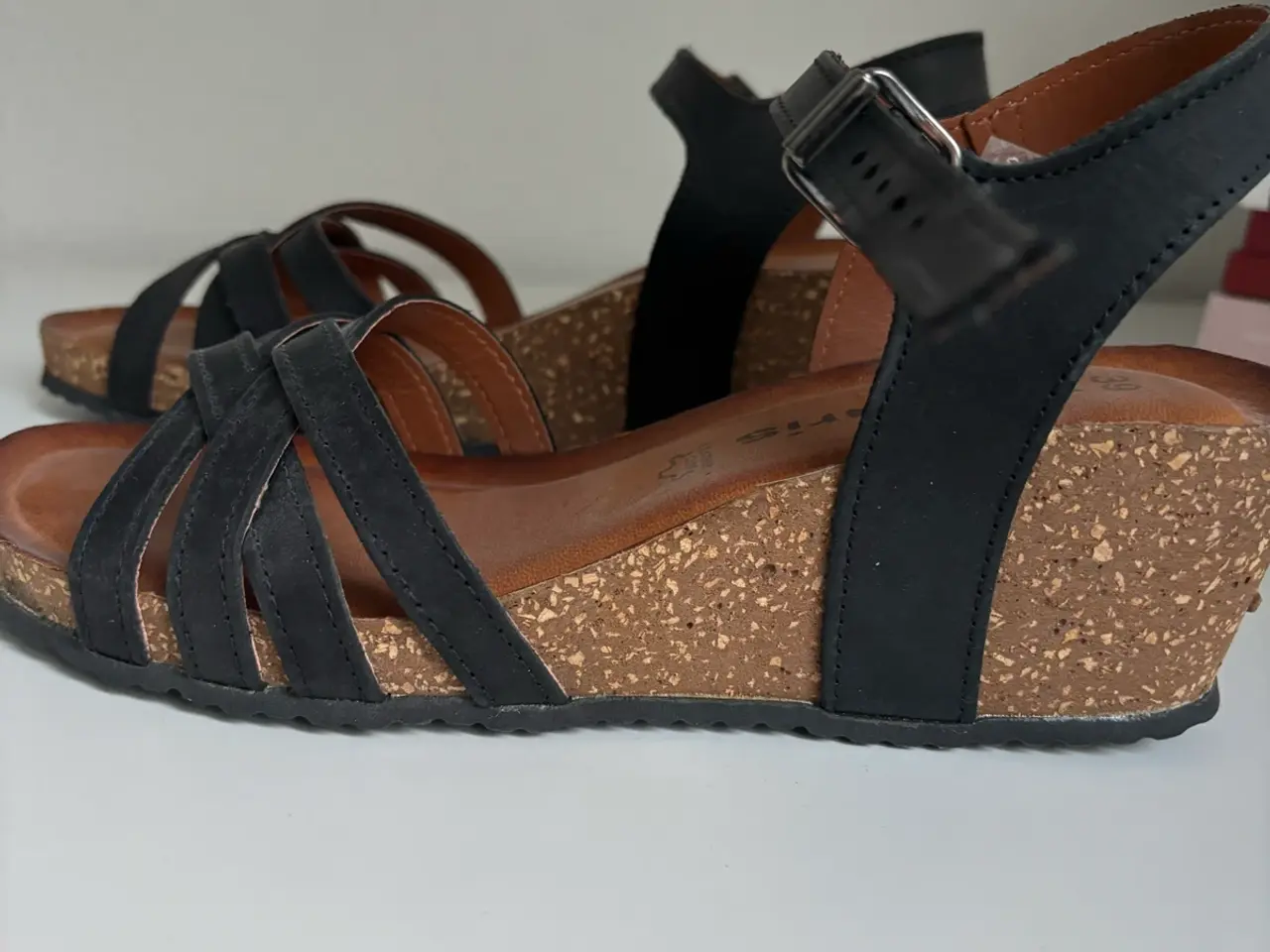 Billede 1 - Tamaris Sandaler i sort, str. 39