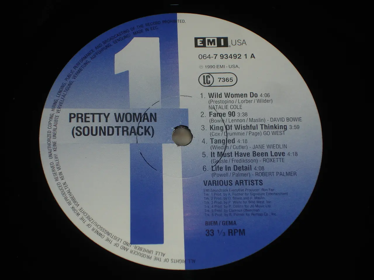 Billede 4 - (Sender gerne) Pretty  Woman - Soundtrack