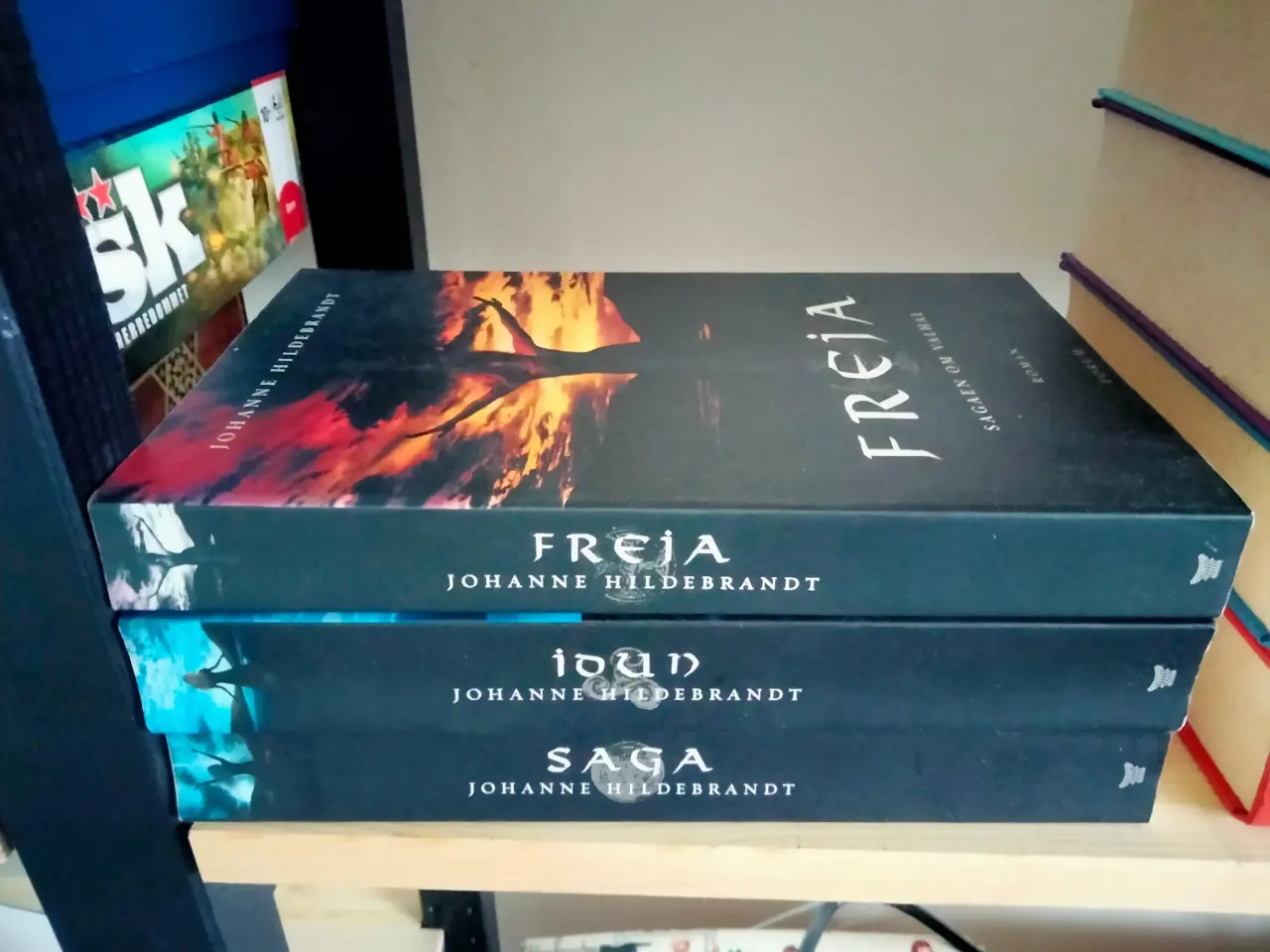 Billede 2 - Johanne Hildebrandt Bøger Freja, Idun, Saga