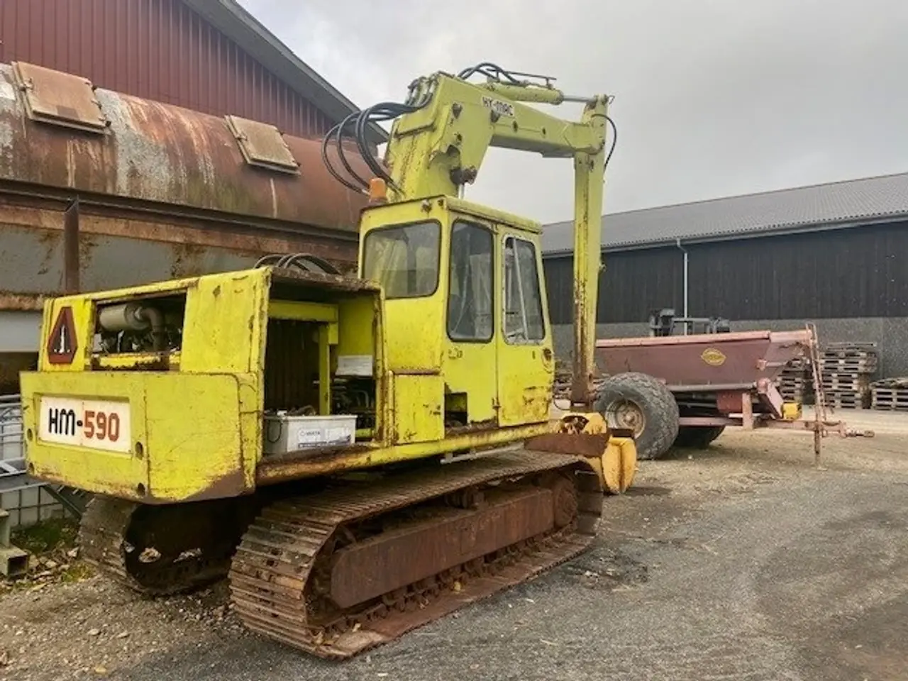 Billede 3 - Hymac 590 med BSV gravegrab