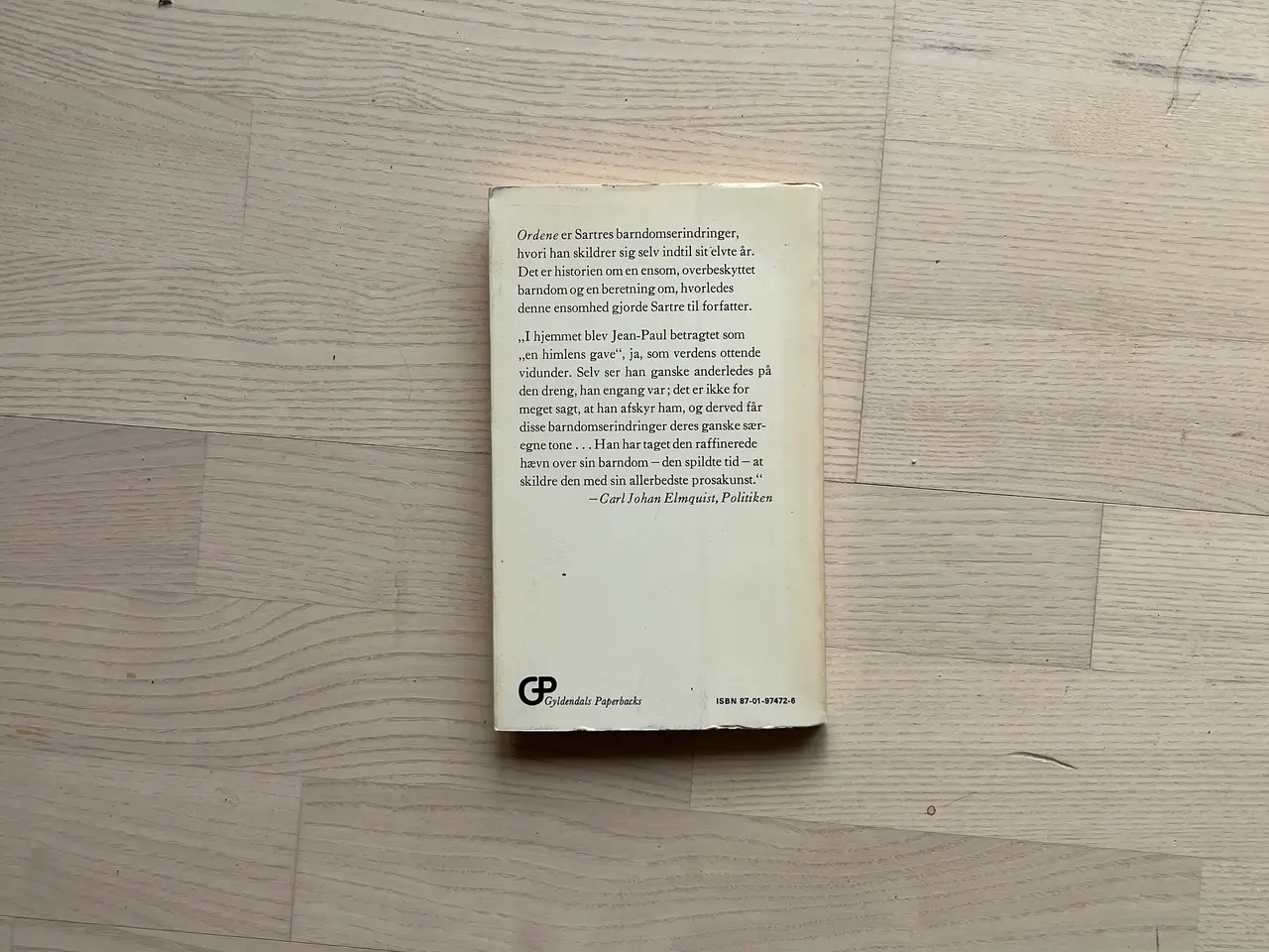 Billede 2 - Ordene - af Jean-Paul Sartre
