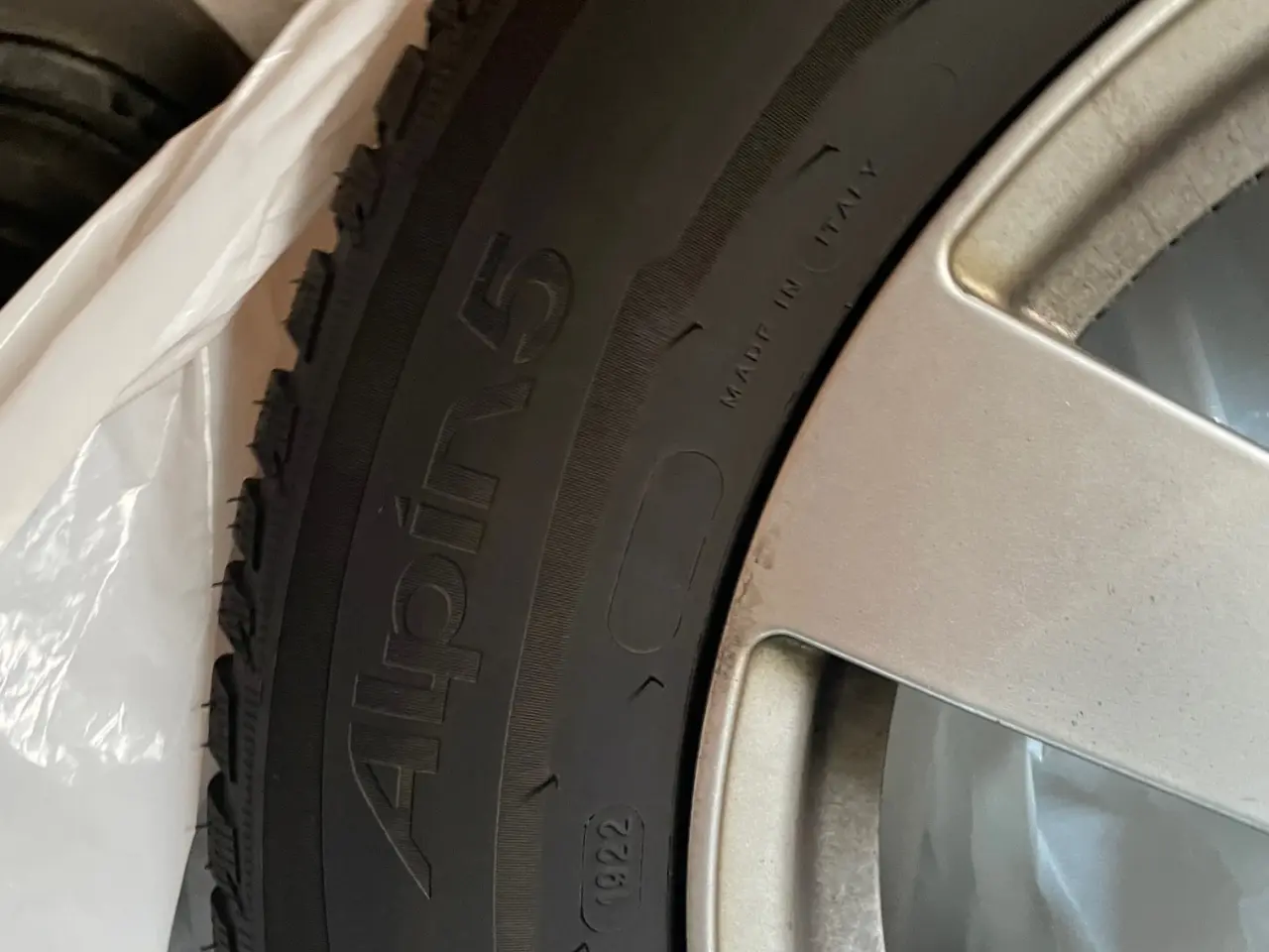 Billede 6 - 4 Michelin Alpin 17" vinterdæk på Alufælge