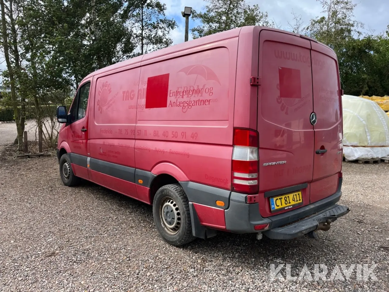 Billede 2 - Varebil Mercedes-Benz Sprinter 211 CDI kassevogn