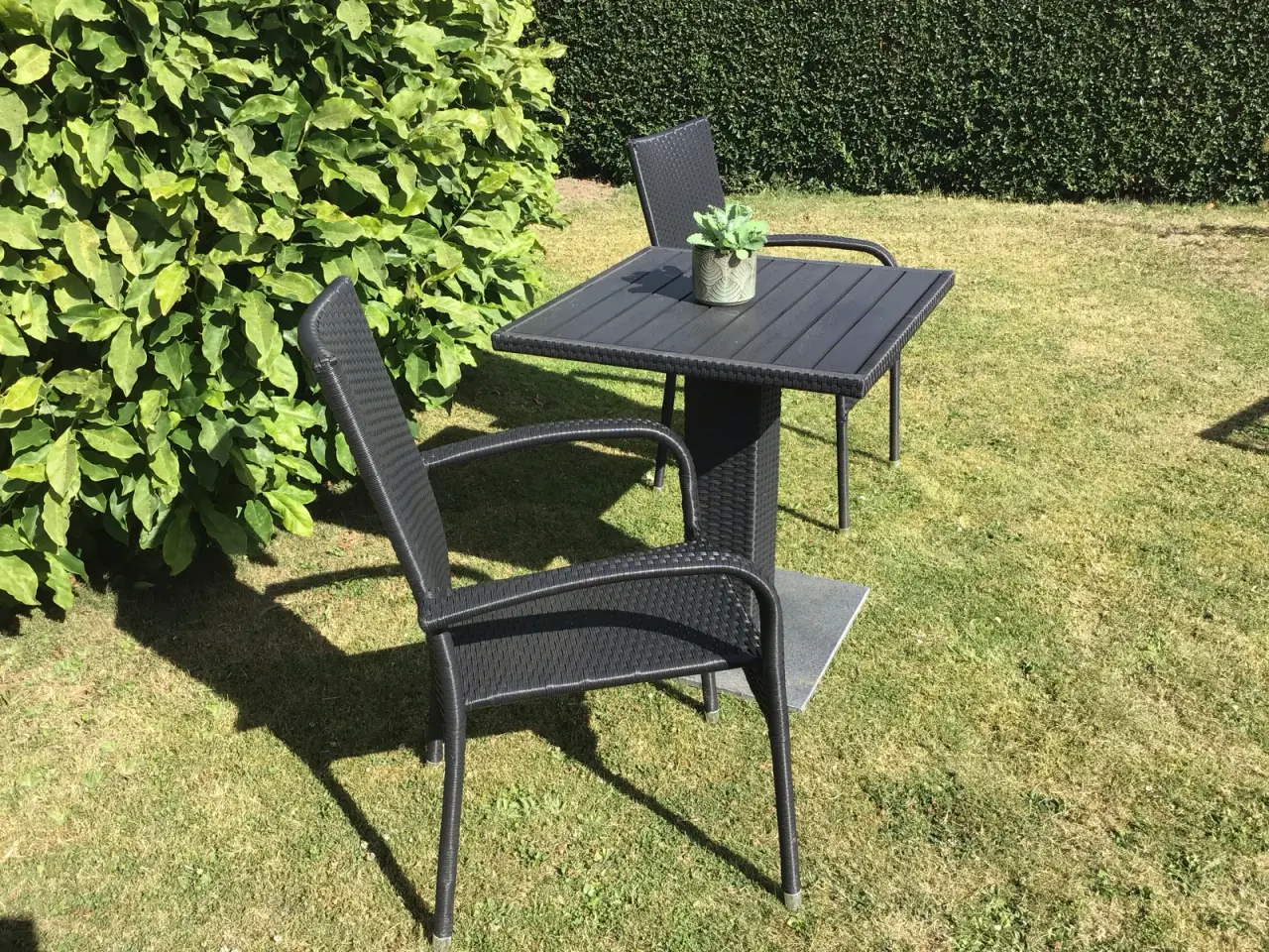 Billede 2 - Café/Havebord med 2 stole