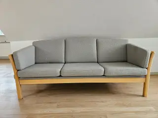 3 personers sofa i bøg