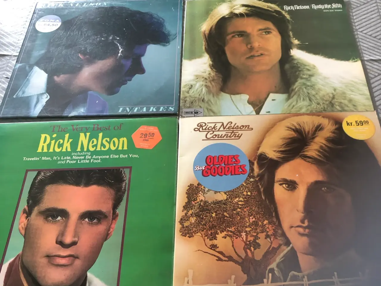 Billede 1 - Pæne lper fra 1960 erne med Rick nelson
