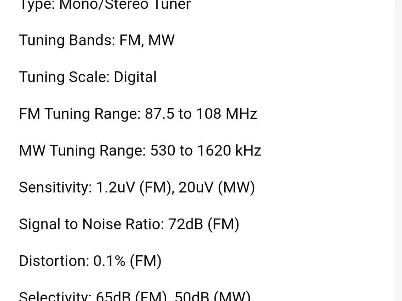 Billede 4 - Technics forstærker og tuner