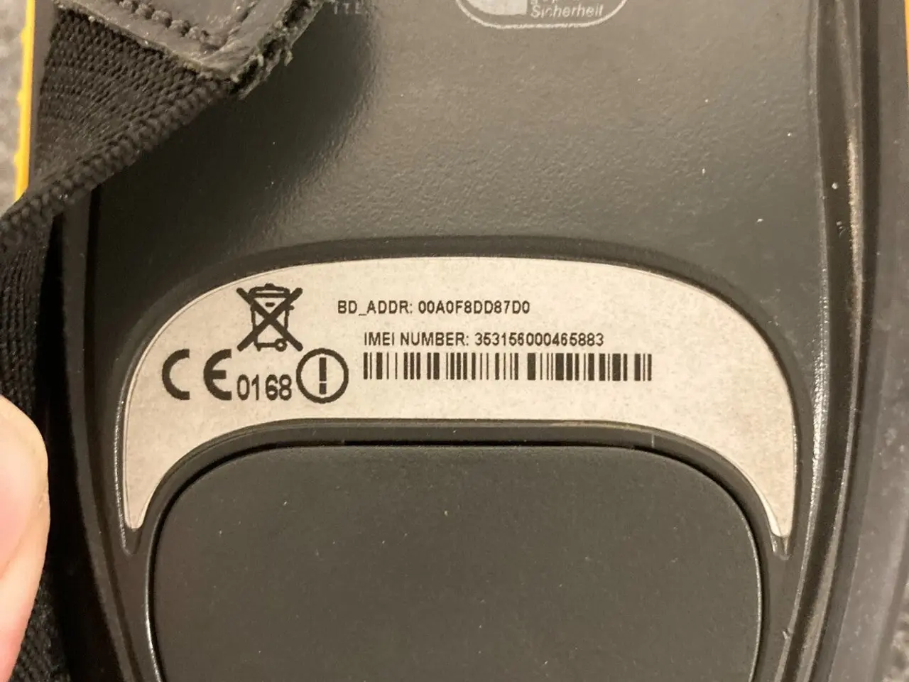 Billede 9 - Symbol Technologies MC9062-SHBH9AEA7WW Barcode