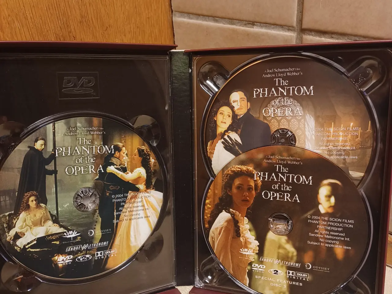 Billede 2 - The Phantom of the Opera DVD Special De Luxe E.