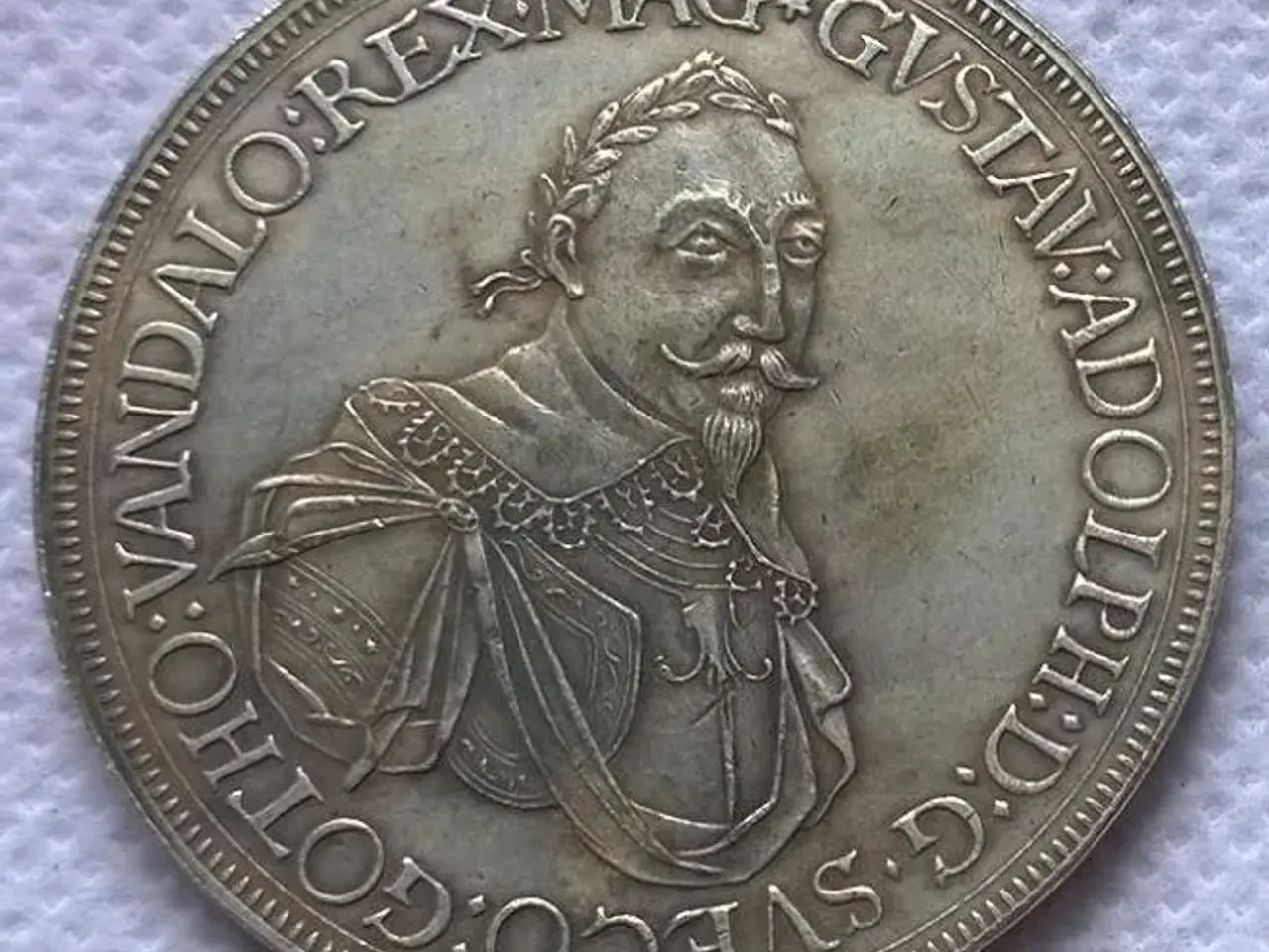 Billede 1 - Sverige 1 thaler 1632 Augsburg