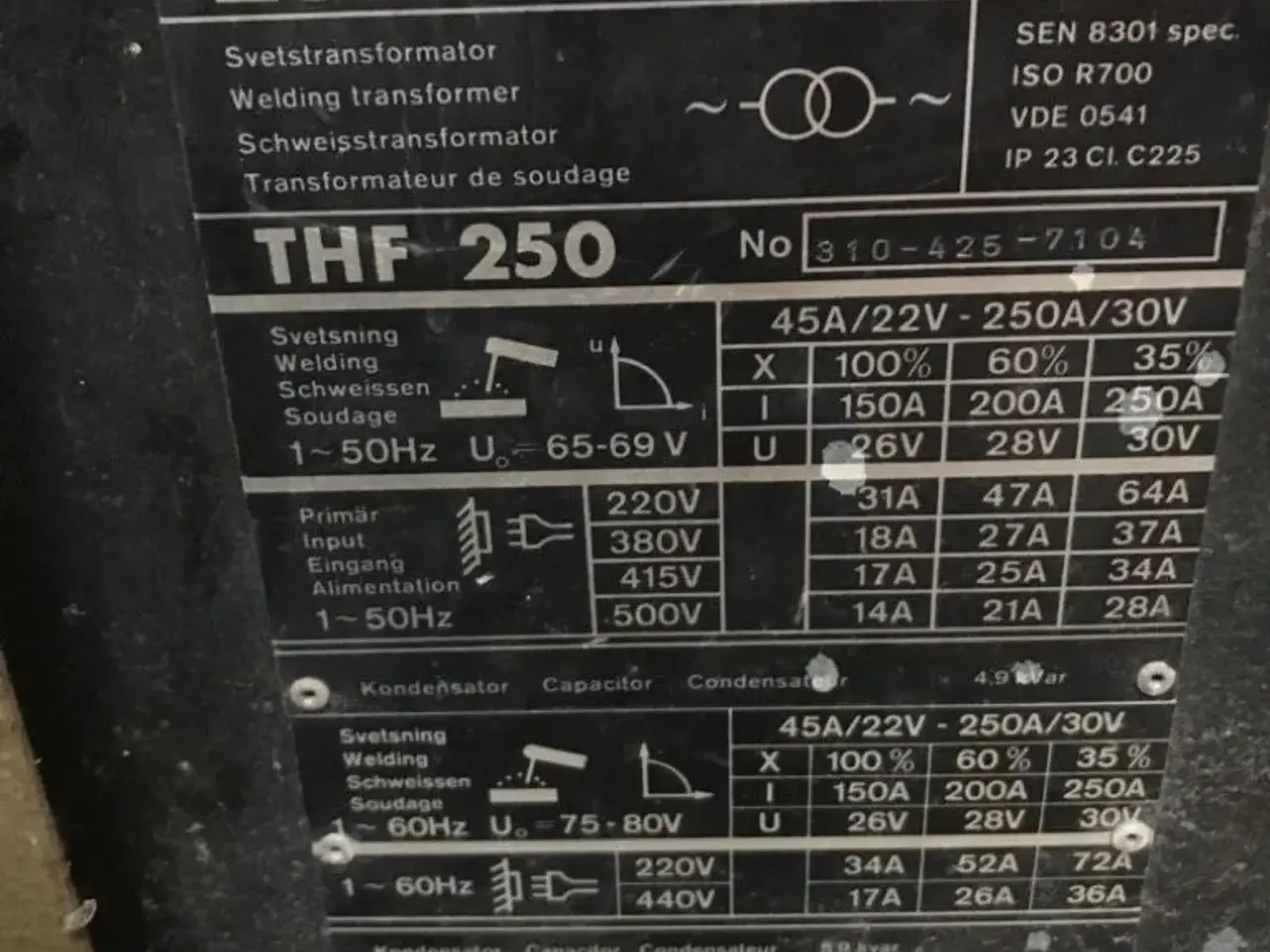 Billede 2 - Esab THF 250