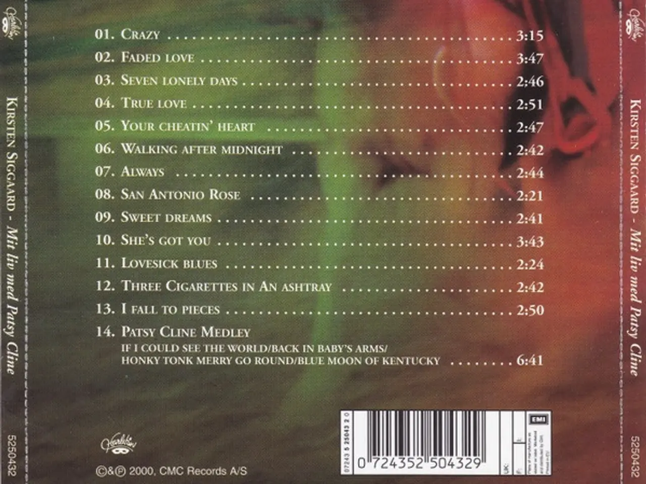Billede 2 - Kirsten Siggaard – Mit Liv Med Patsy Cline – CD