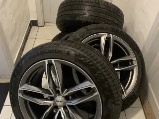 20” fælge med sommerdæk 255/45-20