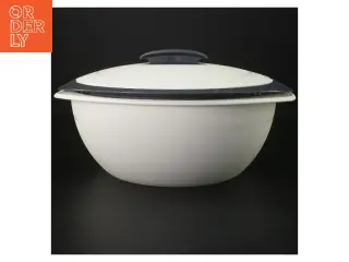 Tupperware thermo skål m. indsats og låg(str. 25x32x14 cm)