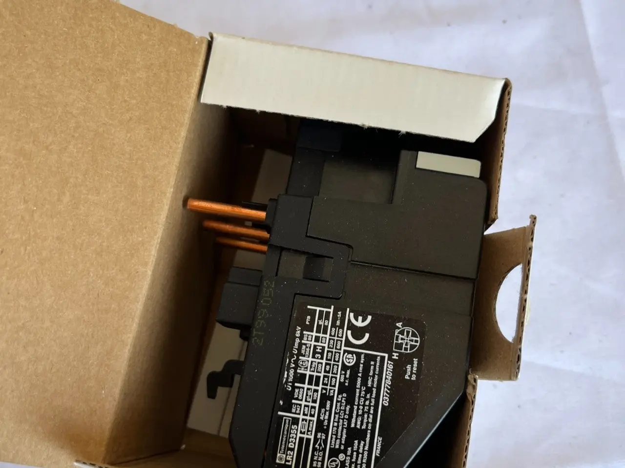 Billede 2 - Telemecanique LR2 D3355 Thermal Overload relæ Unit