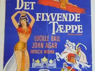Original filmplakat - Det flyvende tæppe