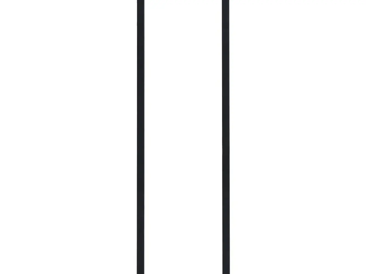 Billede 3 - Håndklædeholder 25x20x95 cm jern